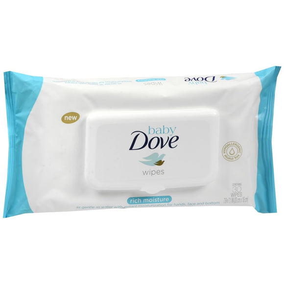 Baby Dove Wipes Rich Moisture - 30 EA