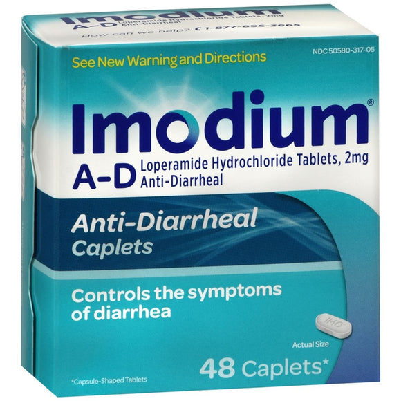 Imodium A-D Caplets - 48 CP