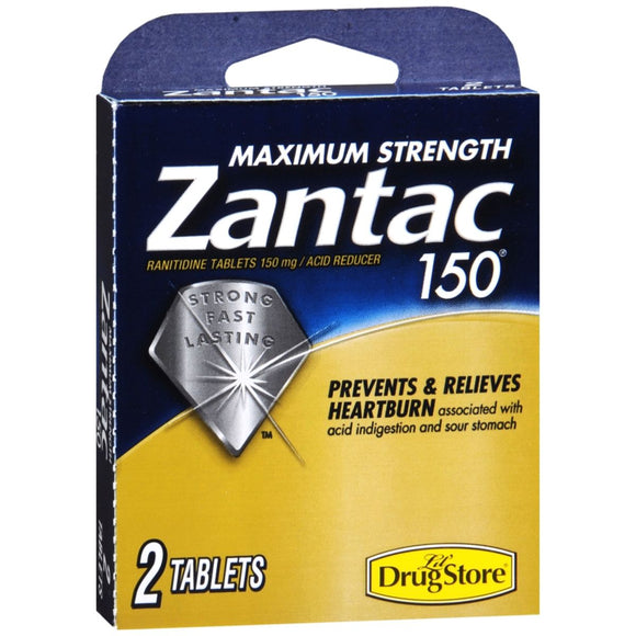 Lil' Drug Store Zantac 150 Tablets - 2 TB