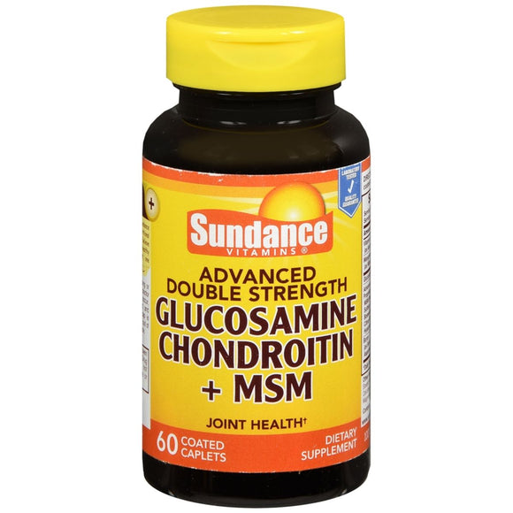 Sundance Advanced Double Strength Glucosamine Chondroitin + MSM Coated Caplets - 60 CP