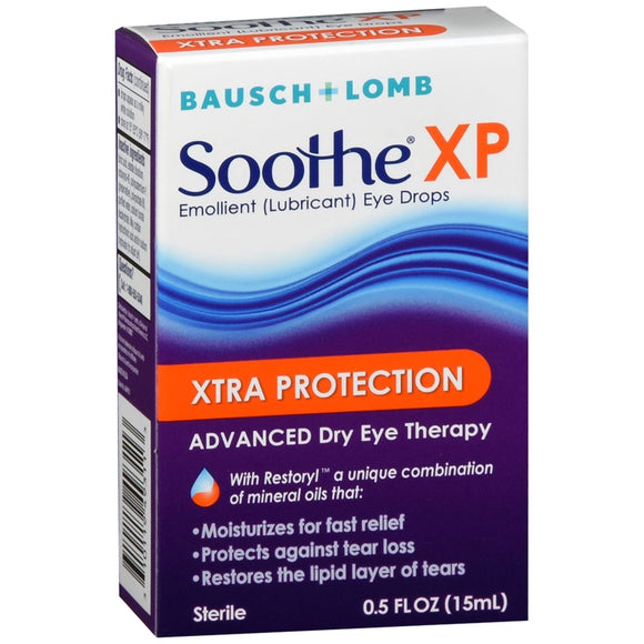 Bausch + Lomb Soothe XP Xtra Protection Advanced Dye Eye Therapy - 0.5 OZ