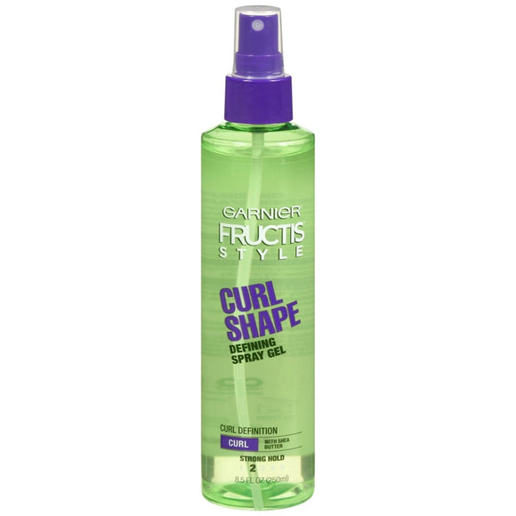 Garnier Fructis Style Curl Shape Defining Spray Gel 2 Strong Hold - 8.5 OZ