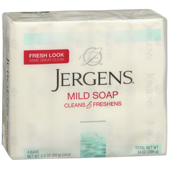 Jergens Mild Soap Bars - 14 OZ