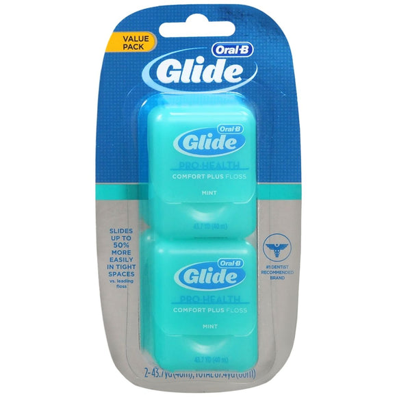 Oral-B Glide Pro-Health Comfort Plus Floss Mint Value Pack - 87.4 YD