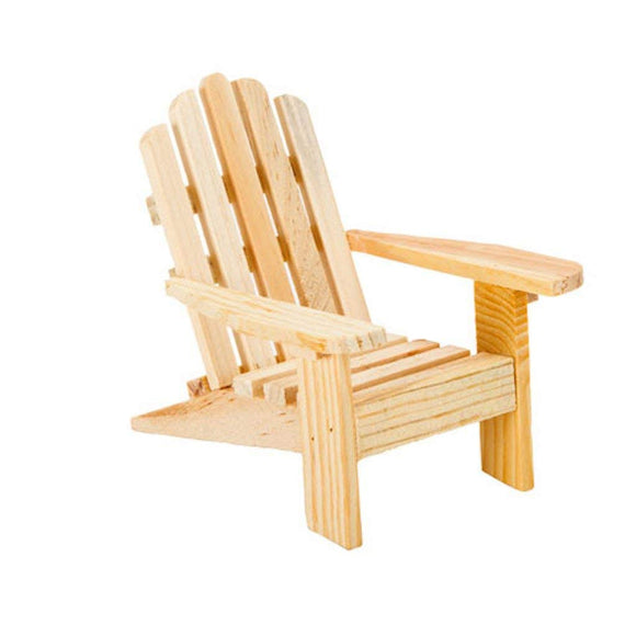 WOOD CHAIR UNFIN 4.5IN