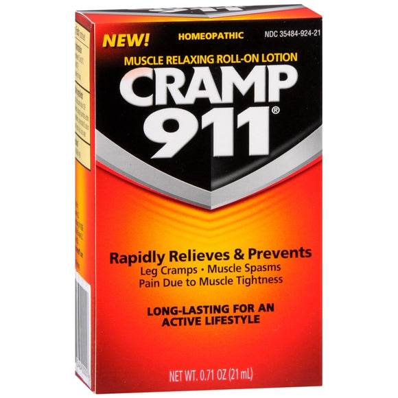 Cramp 911 Muscle Relaxing Roll-On Lotion - 21 ML