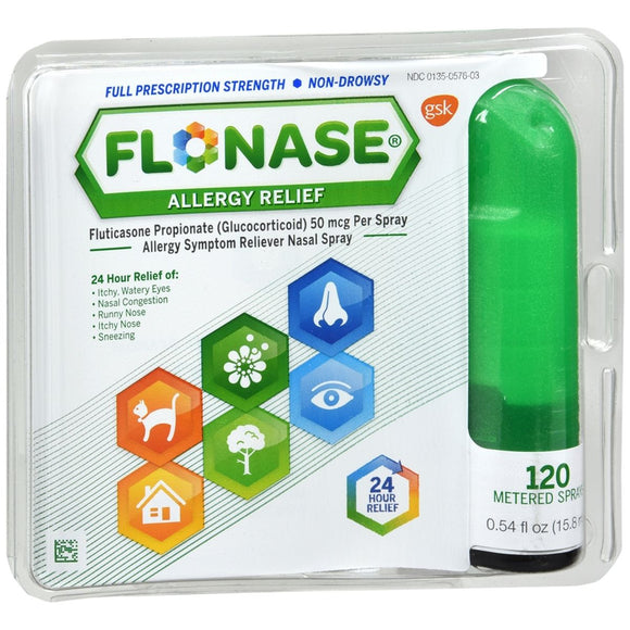 Flonase Allergy Symptom Reliever Nasal Spray - 120 EA