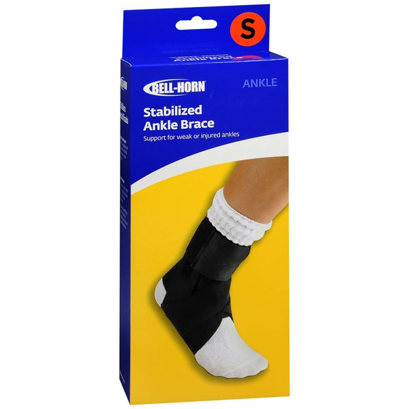 Bell-Horn Stabilized Ankle Brace Black Small 228S - 1 EA