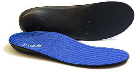 Powerstep Pinnacle Adult's Insole Blue Men's 11-11.5, Women's 13-13.5