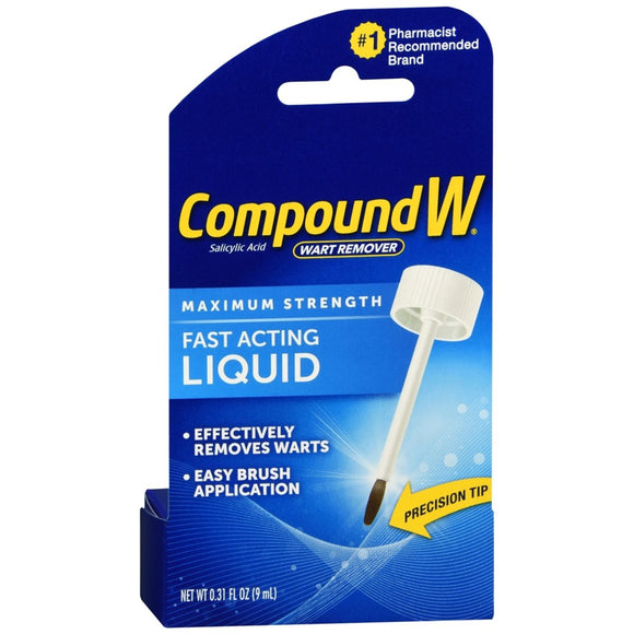 Compound W Wart Remover Fast Acting Liquid - 0.31 OZ