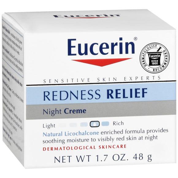 Eucerin Redness Relief Night Creme - 1.7 OZ