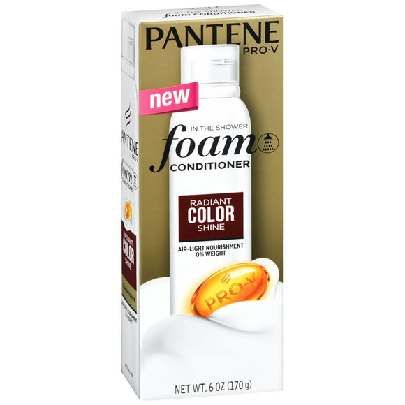 Pantene Radiant Color Shine In The Shower Foam Conditioner - 6 OZ