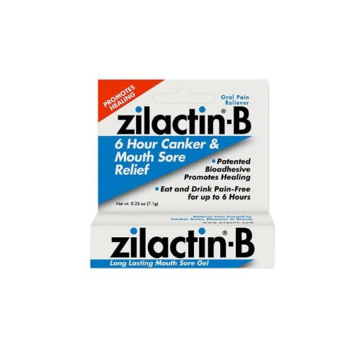Zilactin-B Mouth Sore Gel 0.25 OZ