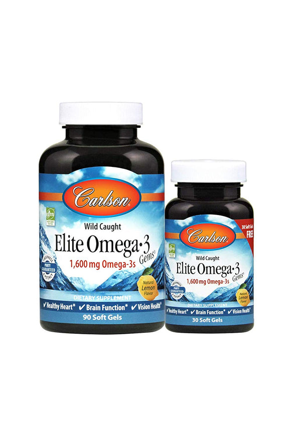 Elite Omega-3 Gems 90 + 30 Soft Gels