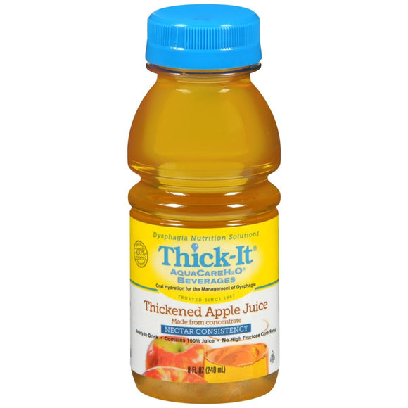 Thick-It Thickened Apple Juice Nectar Consistency - 8 OZ