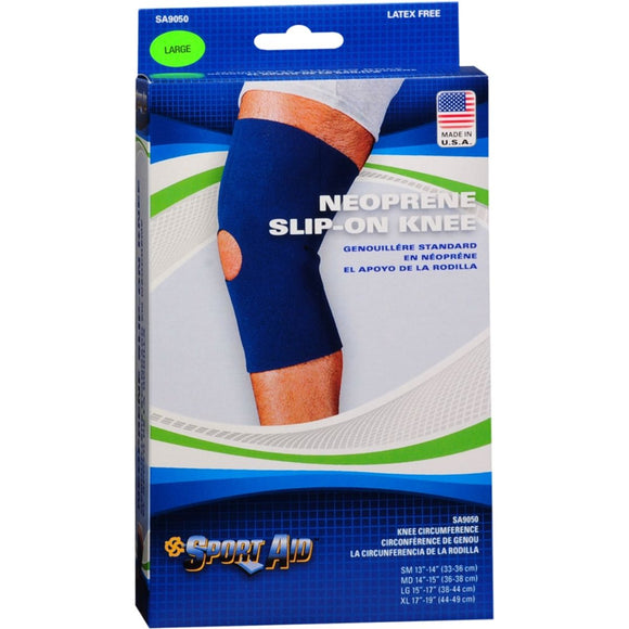 Sport Aid Neoprene Slip-On Knee Support LG 1 EA