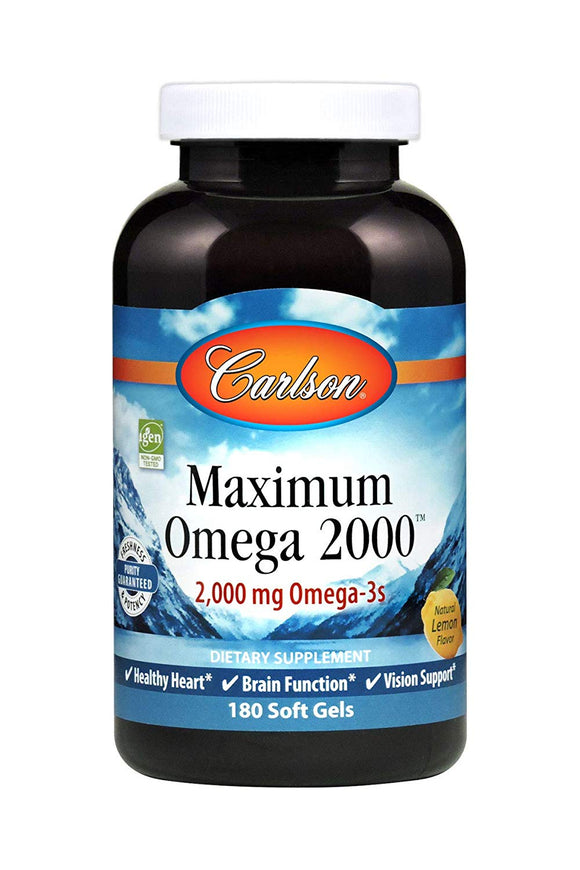 Maximum Omega 2000 180 Soft Gels