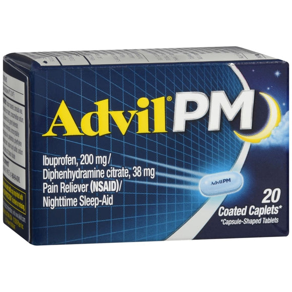 Advil PM Coated Caplets - 20 CP