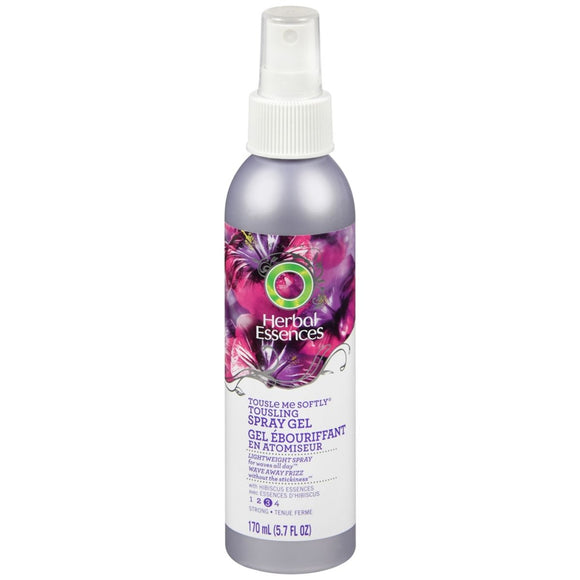 Herbal Essences Tousle Me Softly Tousling Spray Gel Strong Hold - 5.7 OZ