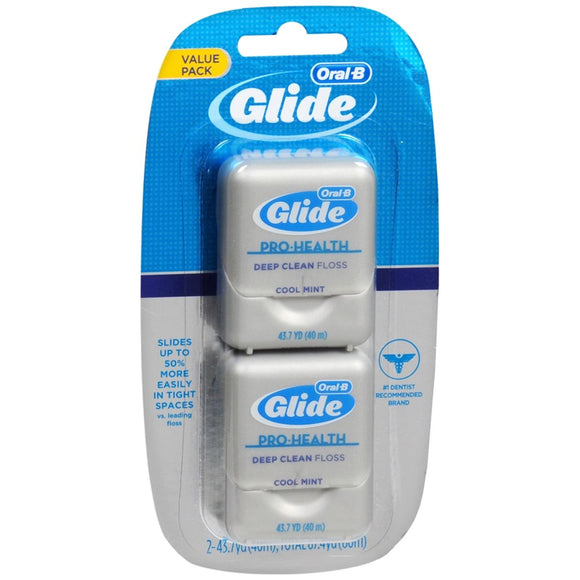Oral-B Glide Pro-Health Deep Clean Floss Cool Mint - 87.4 YD