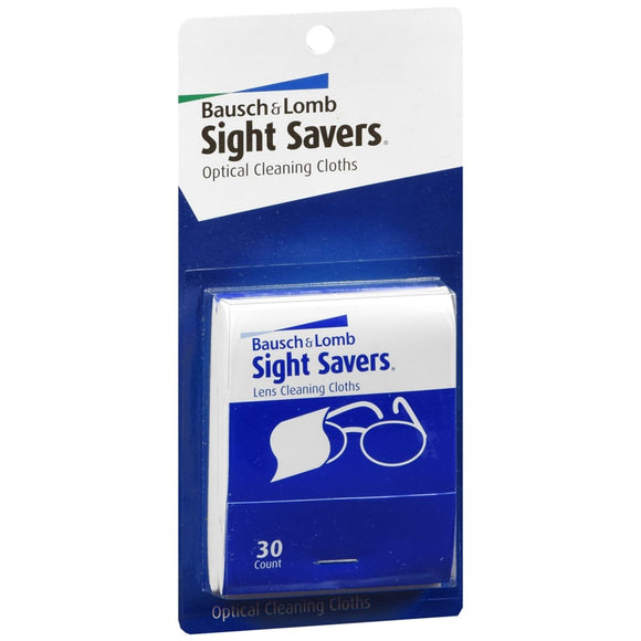 Bausch + Lomb Sight Savers Optical Cleaning Cloths - 60 EA