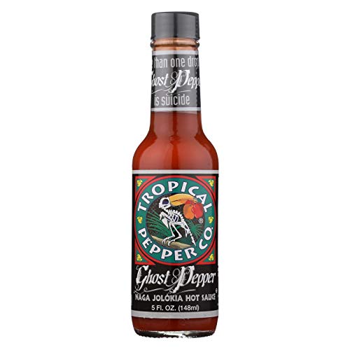 Tropical Pepper Hot Ghost Pepper Sauce, 5 oz