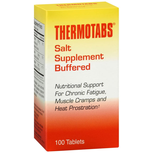 THERMOTABS Salt Supplement Buffered Tablets - 100 TB