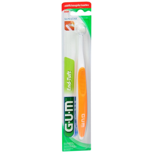 GUM End-Tuft Brush Soft - 1 EA