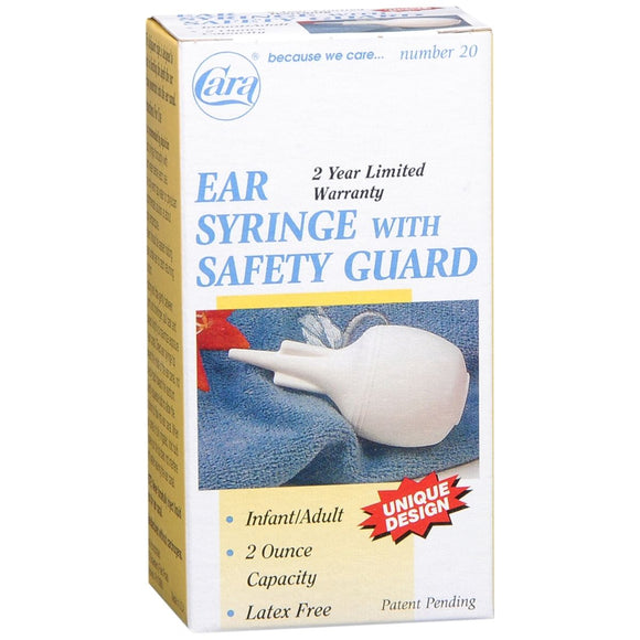 Cara  Ear Syringe with Safety Guard 20 - 1 EA