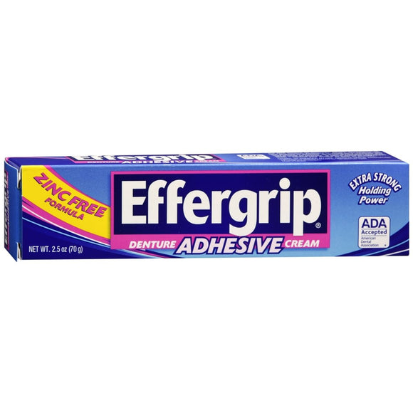 Effergrip Denture Adhesive Cream - 2.5 OZ