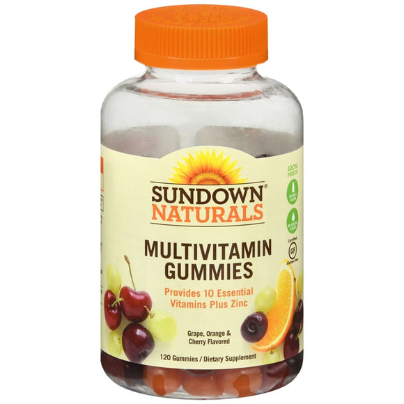 Sundown Naturals Adult Multivitamin, 120 Gummies