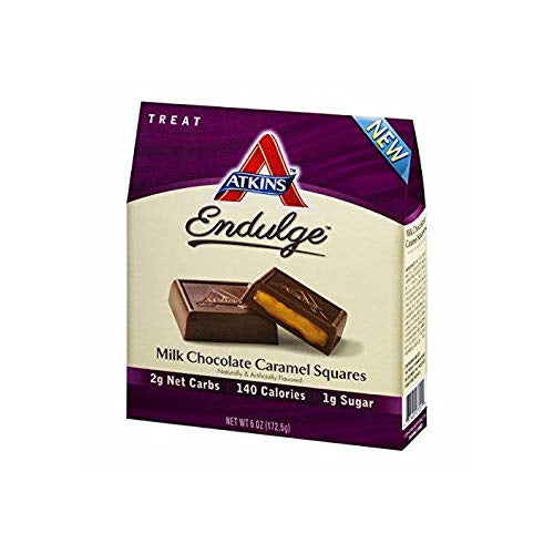 Atkins Endulge Pieces - Milk Chocolate Caramel Squares - 5 oz