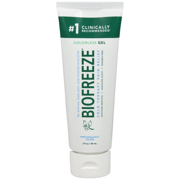 Biofreeze Cold Therapy Pain Relief Colorless Gel - 3 OZ