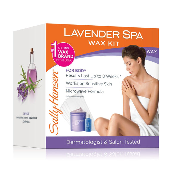 Sally Hansen Lavendar Spa Body Wax Kit