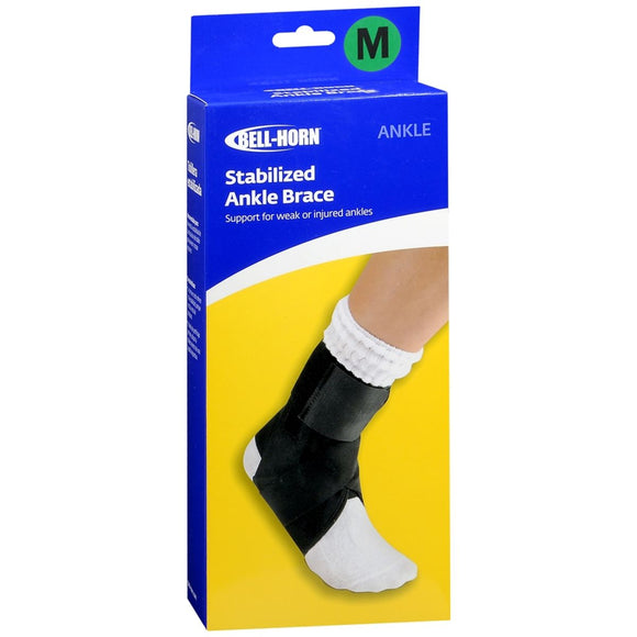 Bell-Horn Stabilized Ankle Brace Black Medium 228 - 1 EA