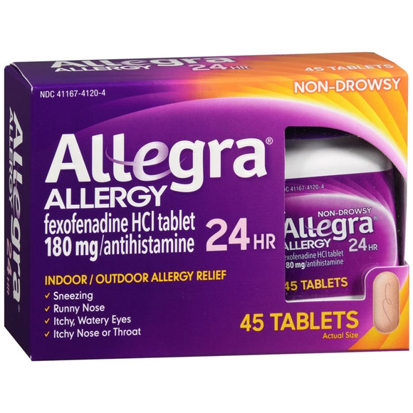 Allegra Allergy 24 Hr Tablets - 45 TB