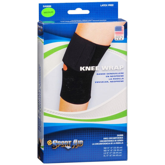 Sport Aid Knee Wrap MD - 1 EA