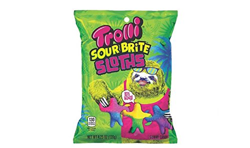 TROLLI SOUR BRITE SLOTHS 12/4.25 OZ