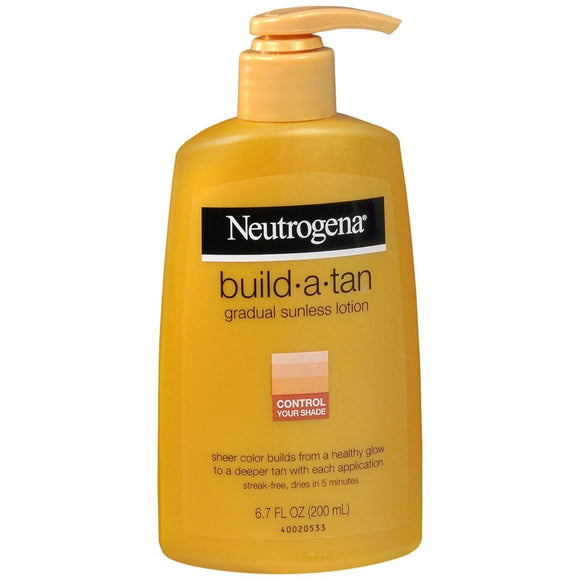 Neutrogena Build-A-Tan Gradual Sunless Tan, 6.7 fl oz