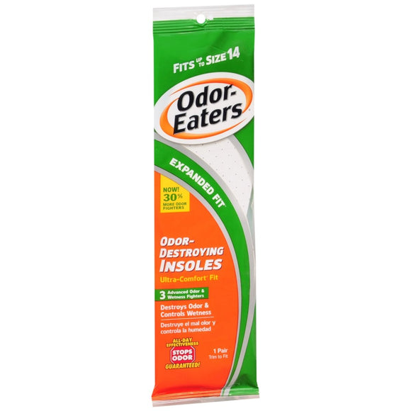 Odor-Eaters Ultra-Comfort Insoles Expanded Fit - 1 PR