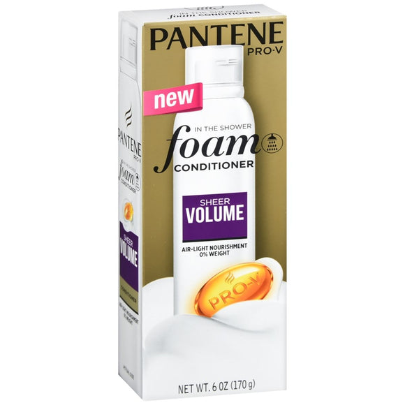 Pantene Sheer Volume In The Shower Foam Conditioner - 6 OZ