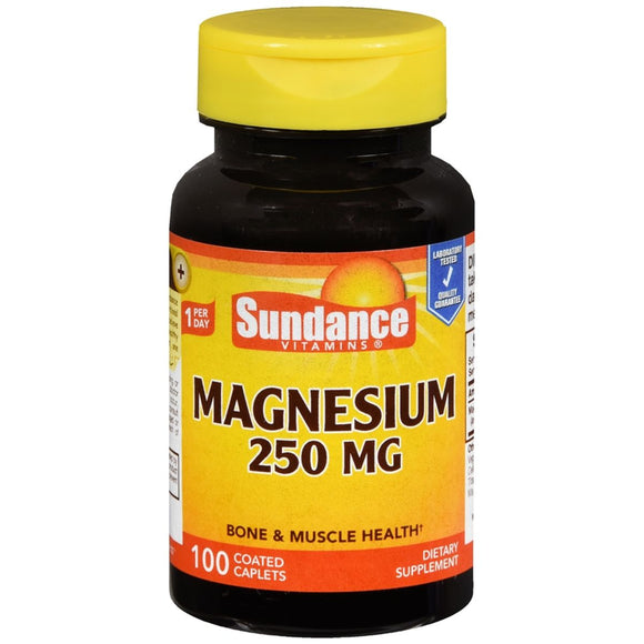 Sundance Magnesium 250 mg Caplets - 100 TB