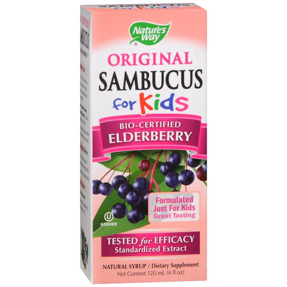 Nature's Way Sambucus for Kids Syrup Original 4 OZ