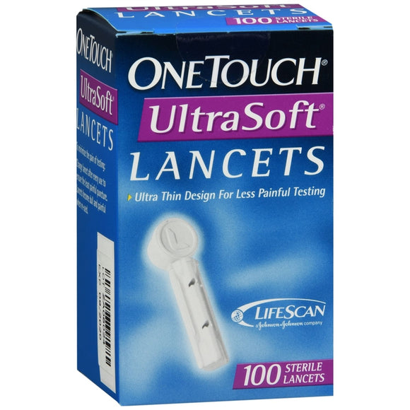 OneTouch UltraSoft Lancets 100 Ea