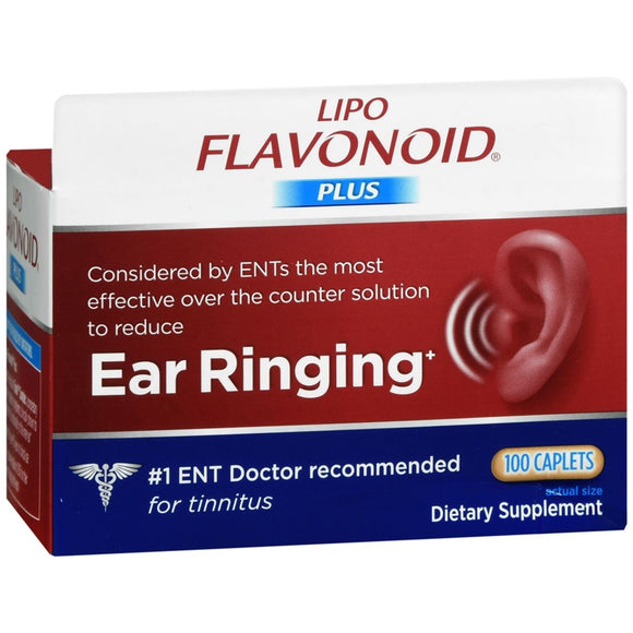 LIPO-FLAVONOID Plus Ear Ringing Caplets - 100 CP