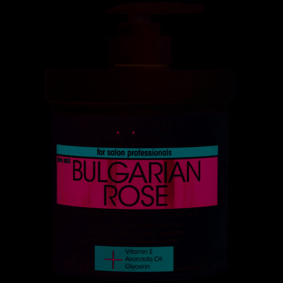 Advanced Clinicals Bulgarian Rose Oil Cream Anti-Aging Rescue 16oz