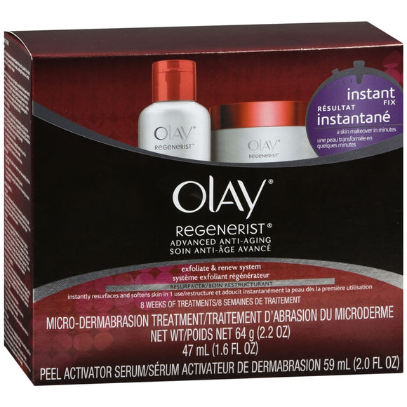 OLAY Regenerist Advanced Anti-Aging Exfoliate & Renew System - 1 EA