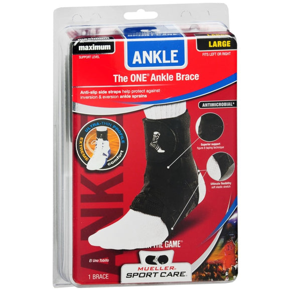 Mueller Sport Care The ONE Ankle Brace Black Large 46643 - 1 EA