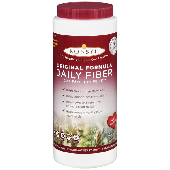 Konsyl Original Formula Daily Fiber Powder Laxative/Supplement 402 gm