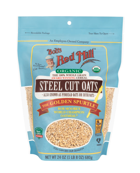 Bobs Red Mill Organic Steel Cut Oats